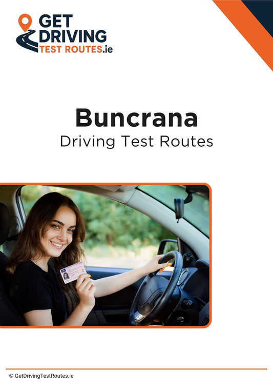 Buncrana Driving Test Routes