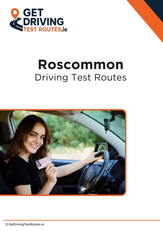 Roscommon Driving Test Routes Booklet available for download